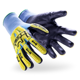 HexArmor 3012 Helix Core, 15-Gauge, Polyurethane Palm, Impact, Cut A5